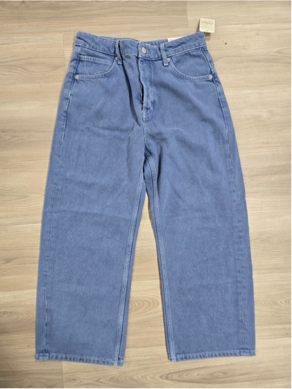 Free People Wide Leg Jeans Women's Size 27 Blue